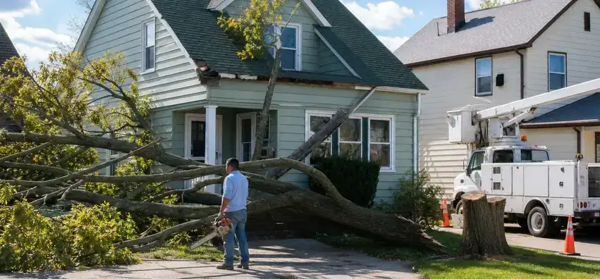 Storm damage restoration in Peoria, AZ by Sutter Water Damage Restoration