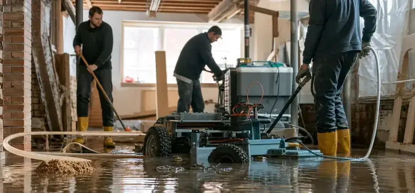 Flooded basement repair in Peoria, AZ by Sutter Water Damage Restoration